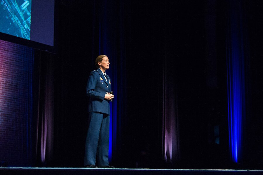 Colonel Kim Campbell shares her story of bravery and inspires decisive leadership.