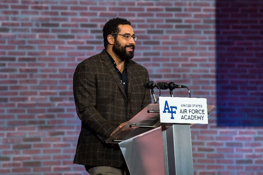 John Urschel shared his experience as an NFL athlete and mathematician.