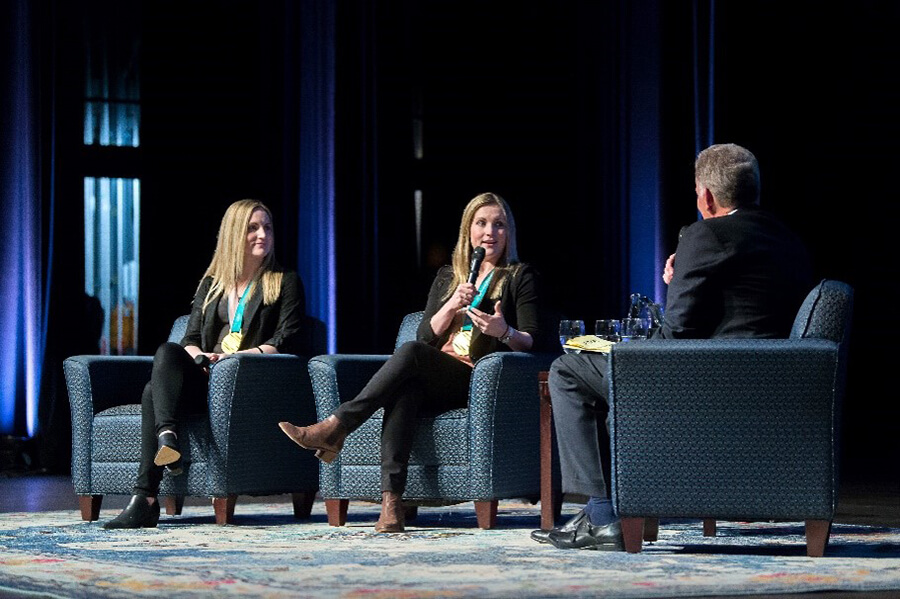 The Lamoureux sisters shared their journey to Olympic gold and inspired us all to work toward equality in athletics.
