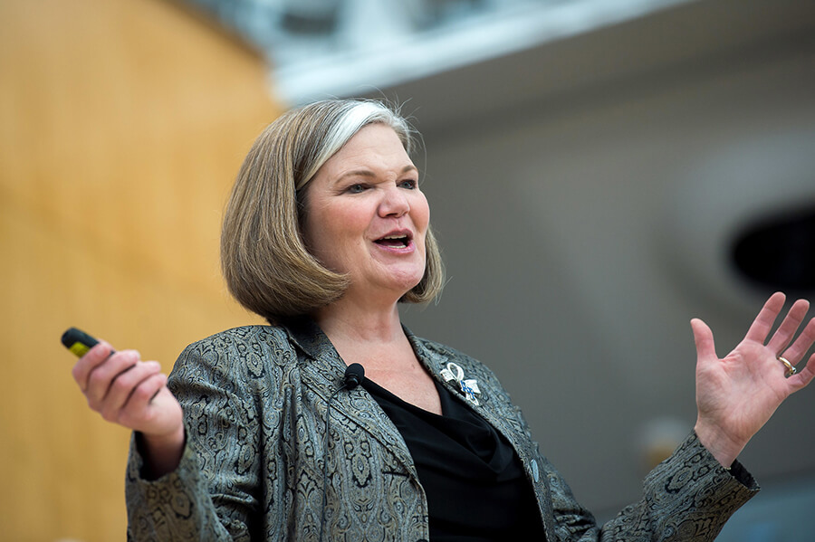 A former Air Force Spouse of the Year, Kristen Christy shared her story of resilience and advocacy for mental health support and awareness.