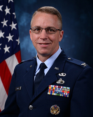 Official photo of Colonel Cooney (DFBL)