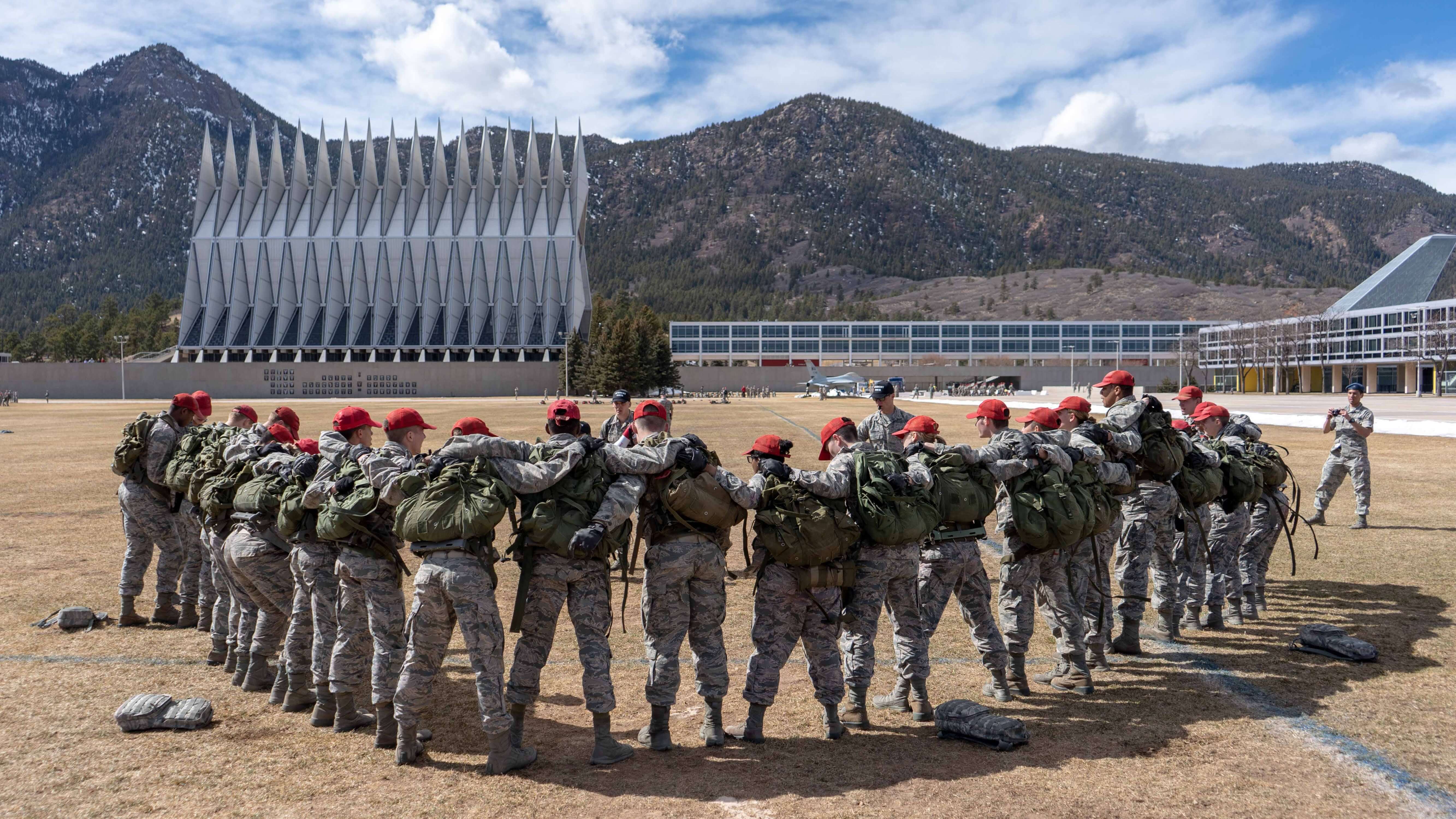 Cadets during Recognition