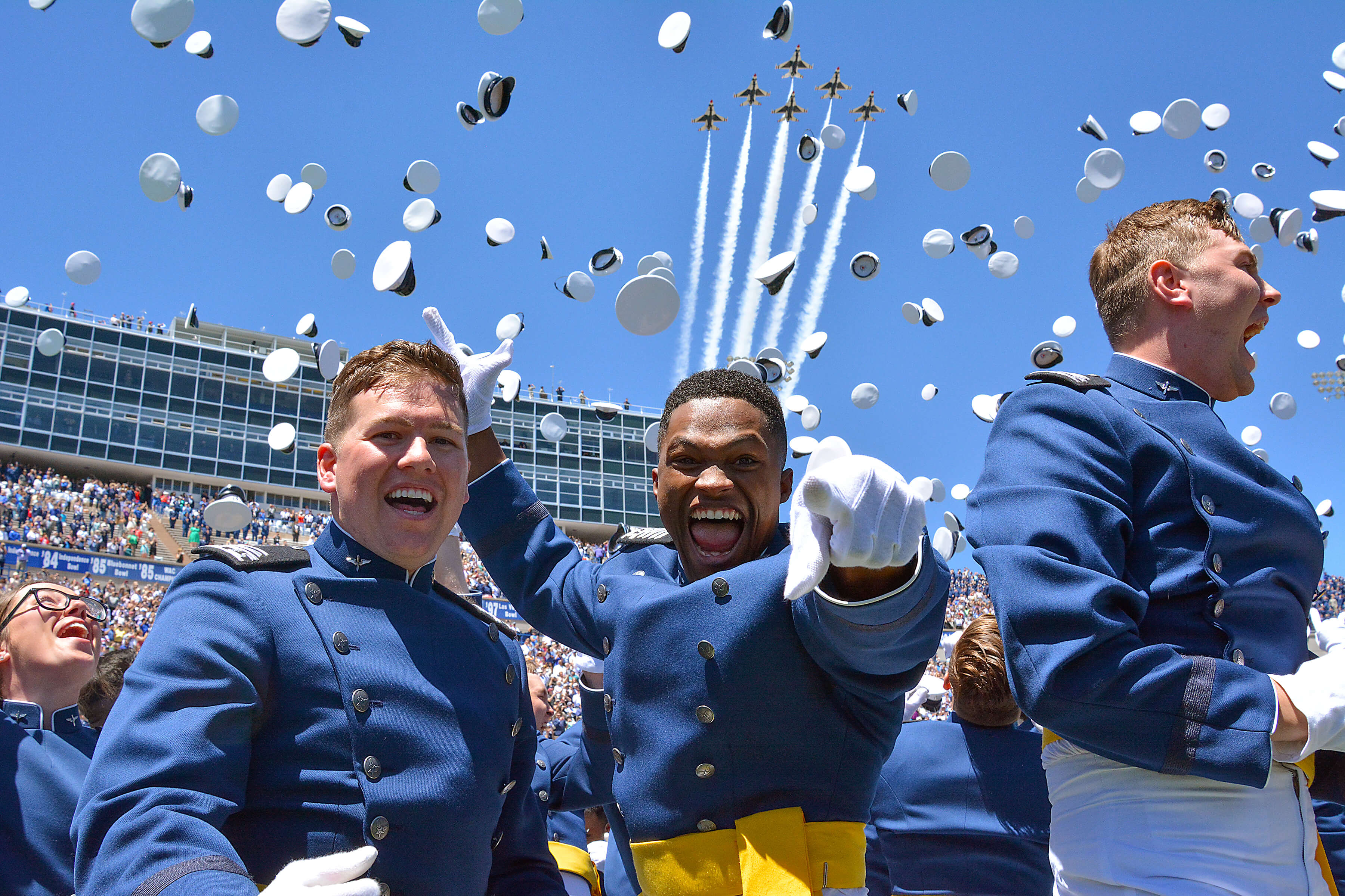 Caleb Anderson, Christopher Carr, Austin Flues