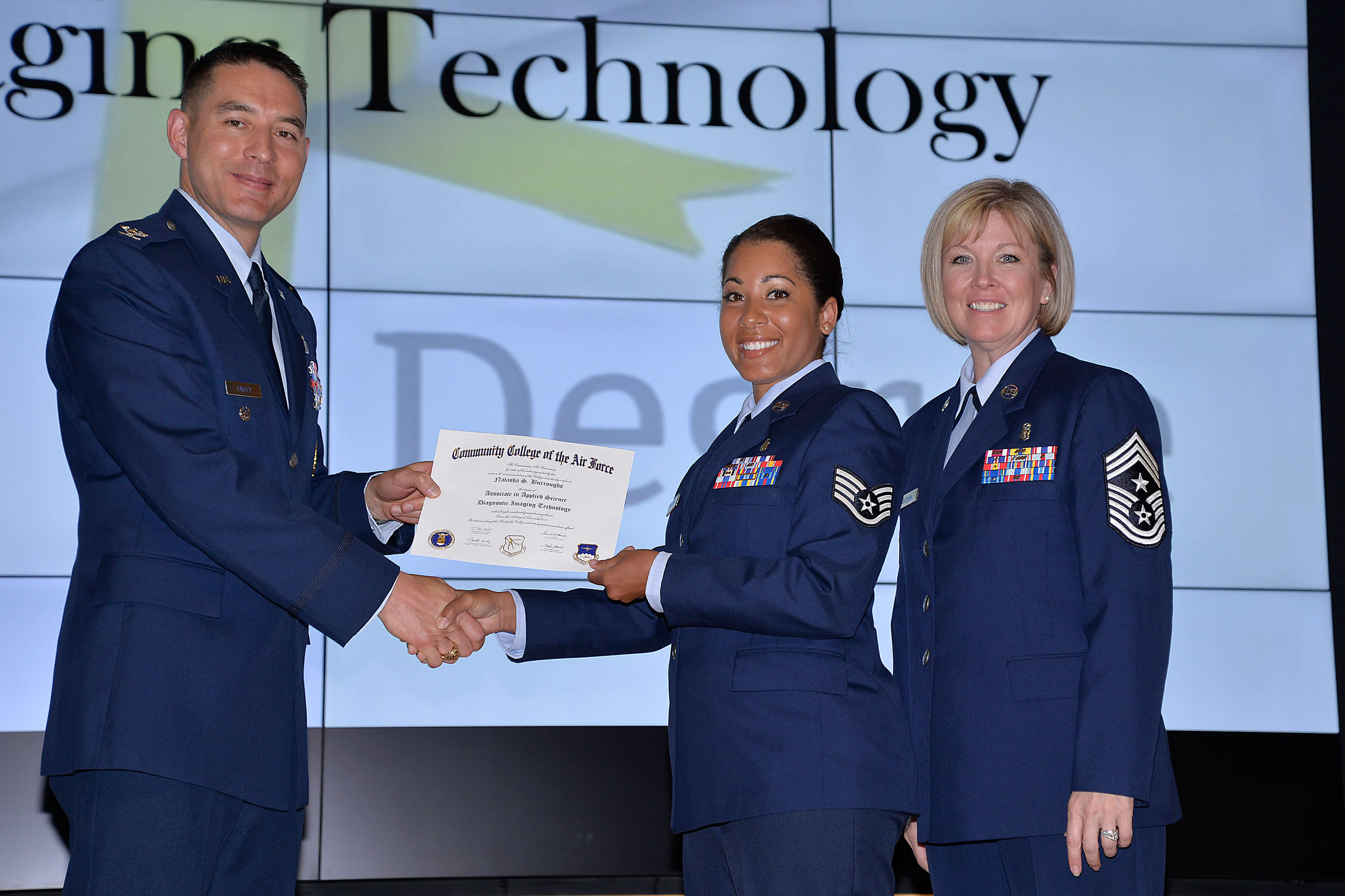 CCAF degree presentation