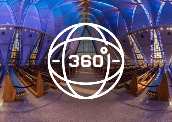 60-degree virtual tour of the Cadet Chapel