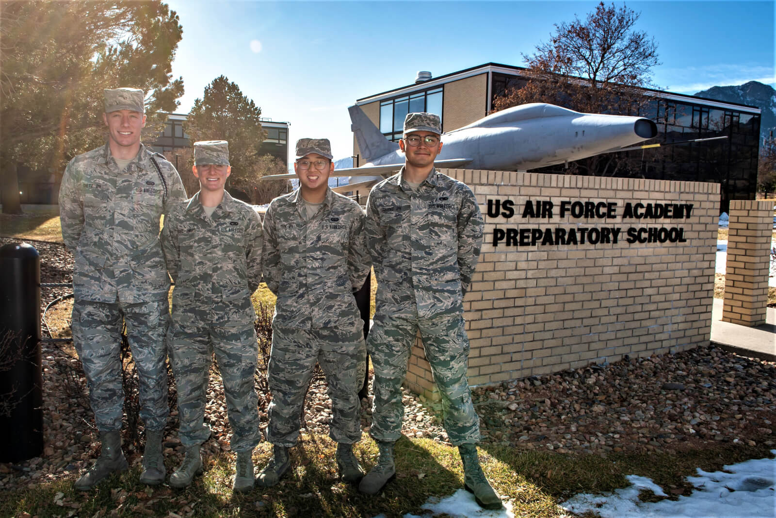 Prep School attendees, LEAD Airmen