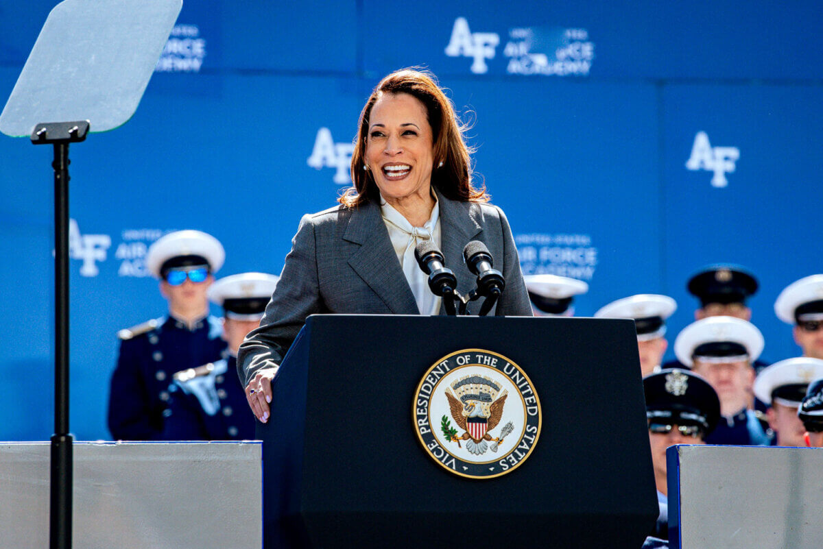 Vice President Harris congratulates Class of ‘24 • United States Air ...