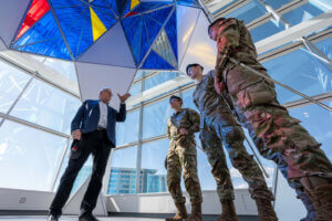 Hosmer Visitor Center Grand Opening Showcases Cadet Experiences