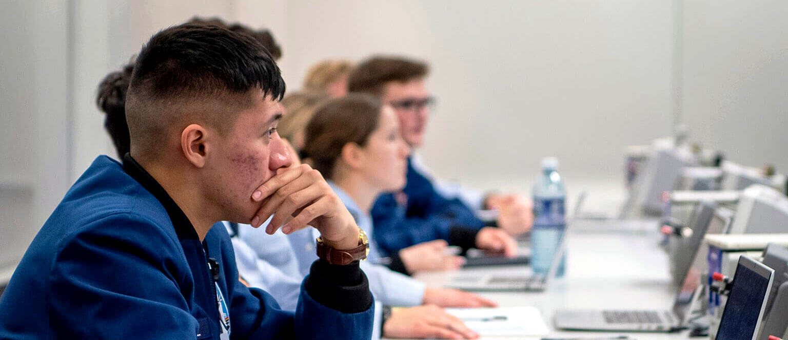 Cadets in classroom