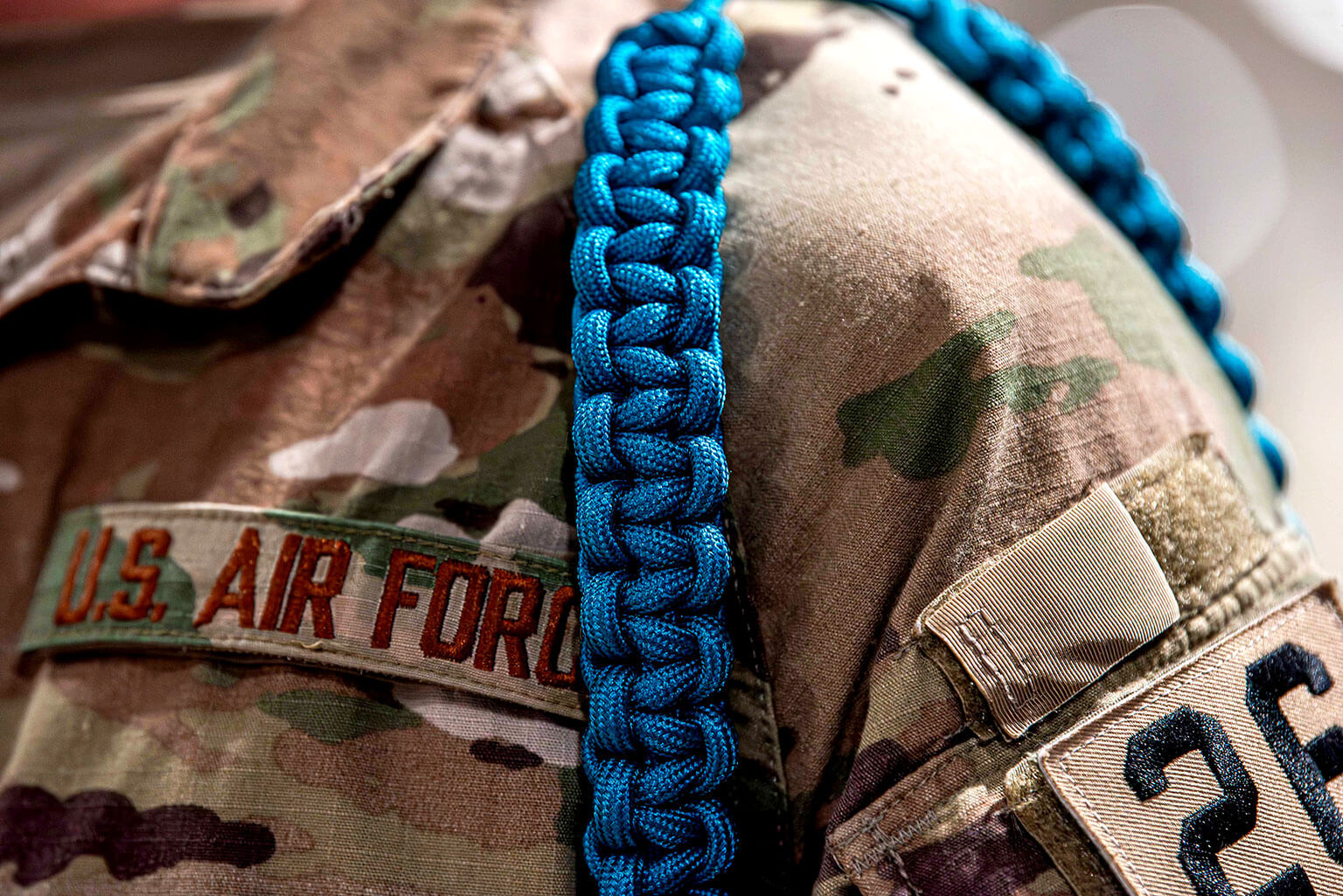 Teal rope cadets are placed throughout the squadrons in the Cadet Wing at the U.S. Air Force Academy.