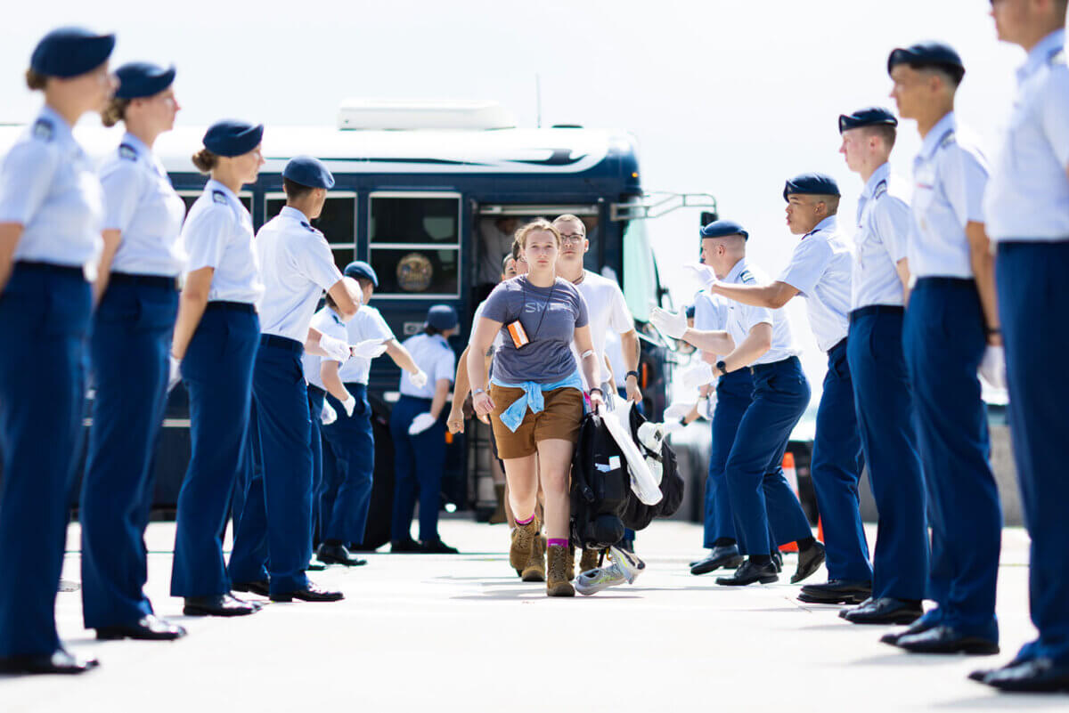 Air Force Inprocessing Day Class of 2030 In-processing Day begins 47-month journey • United States ...