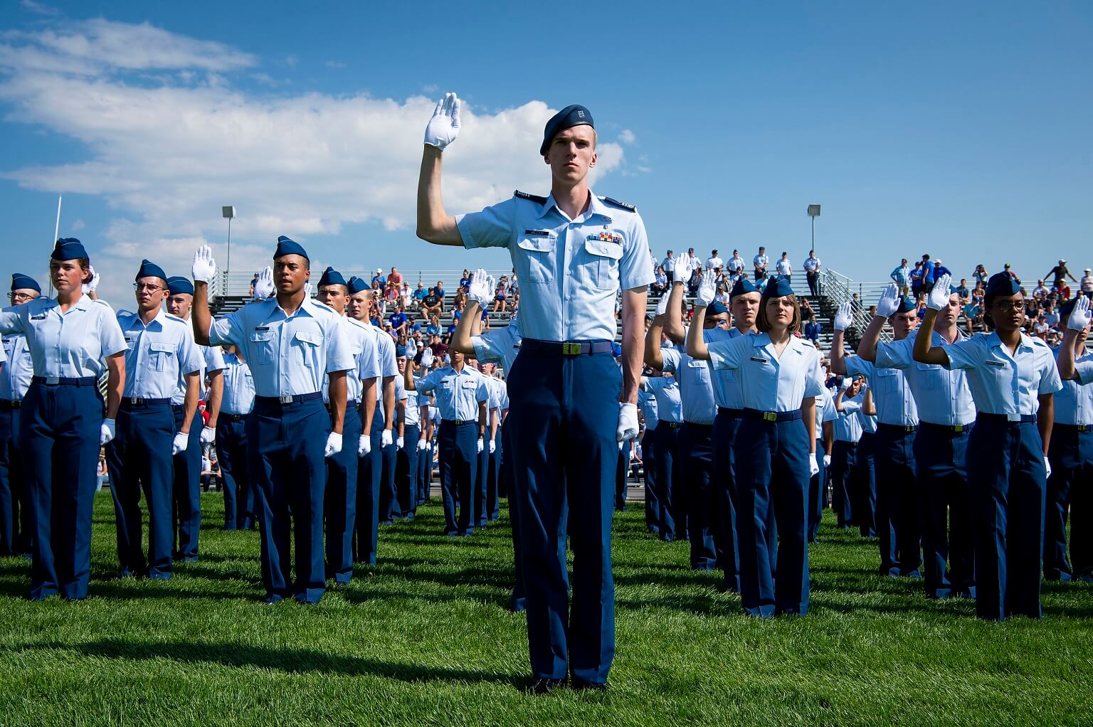 Academy Celebrates Acceptance Day Convocation For Class Of 25 United States Air Force Academy