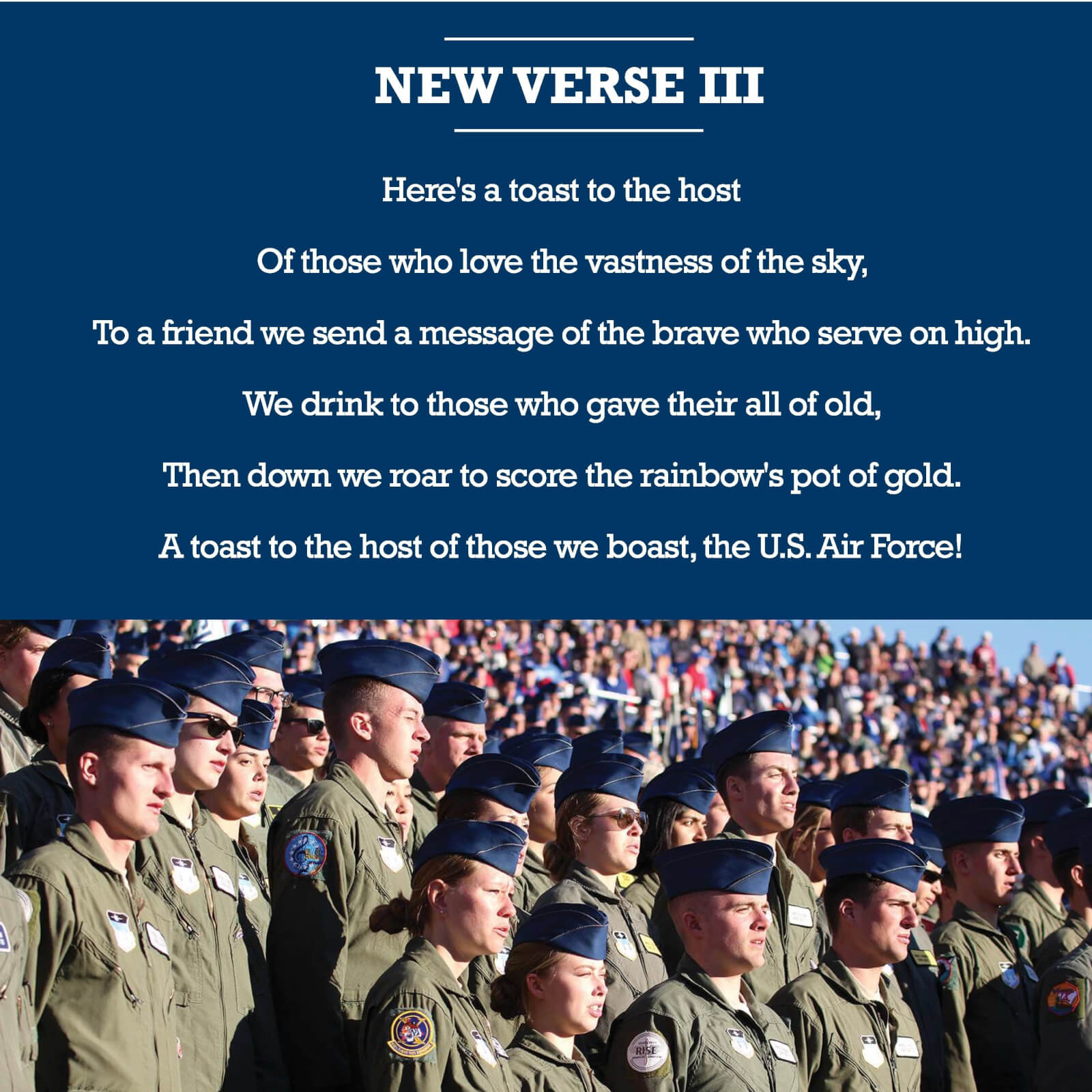 The Weekly Lead Updating the AF Alma Mater, Learning from the Past