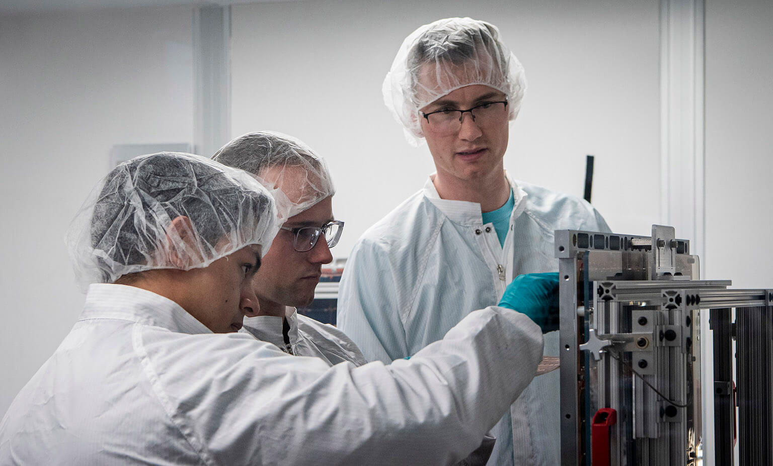 Cadets in lab