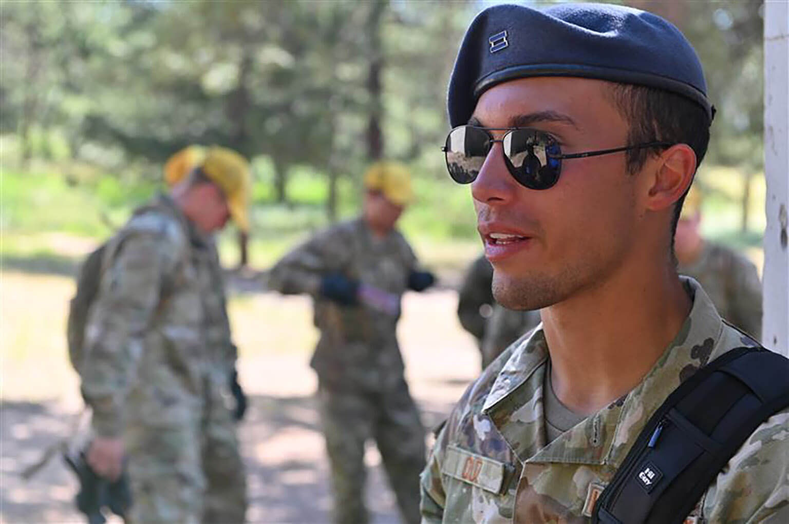 Leadership Readiness Course cadet cadre at Jacks Valley