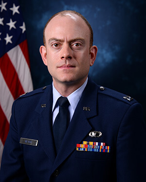 Official photo of Captain Beyer