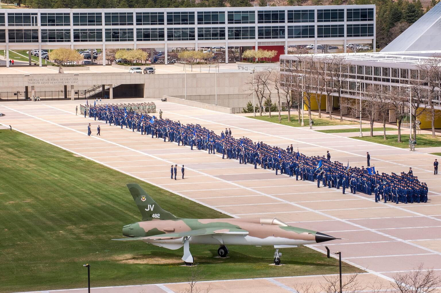 Cadet Noon Lunch Formation