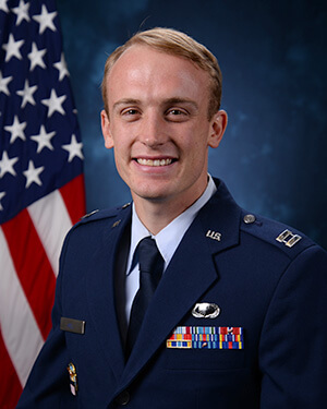 Official photo of Captain Raymond Hill