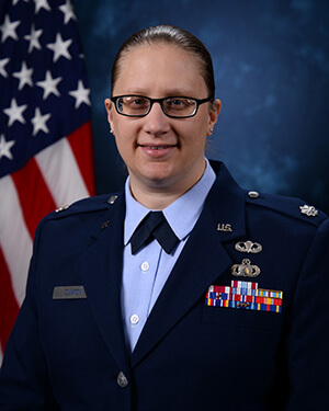 Official Photo of Lt. Col. Clinton (DFC)