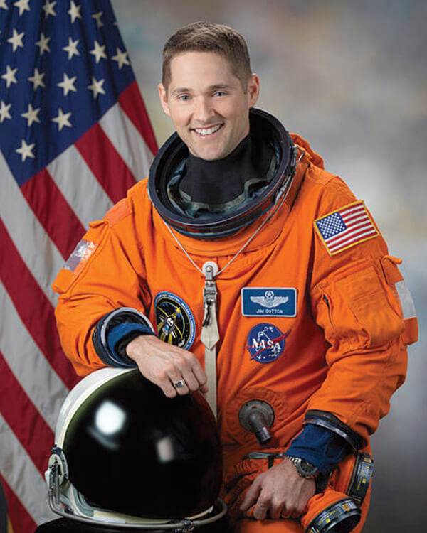 Astronaut Col. James Dutton