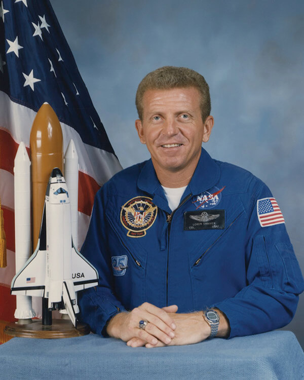Astronaut Col. (ret) Loren Shriver