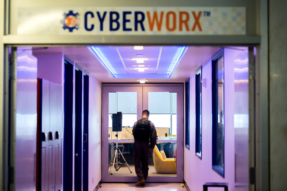 Cyberworx entrance