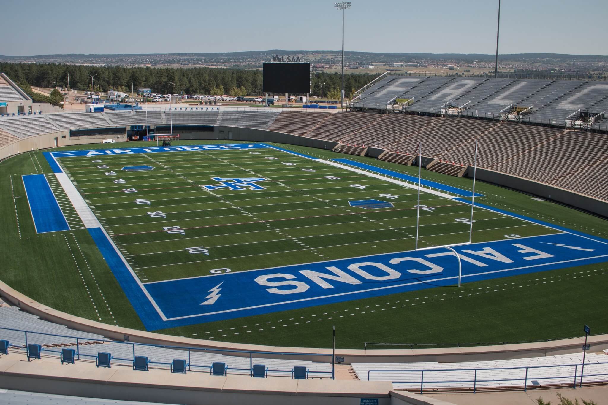 Falcon Stadium Gets A Facelift United States Air Force Academy