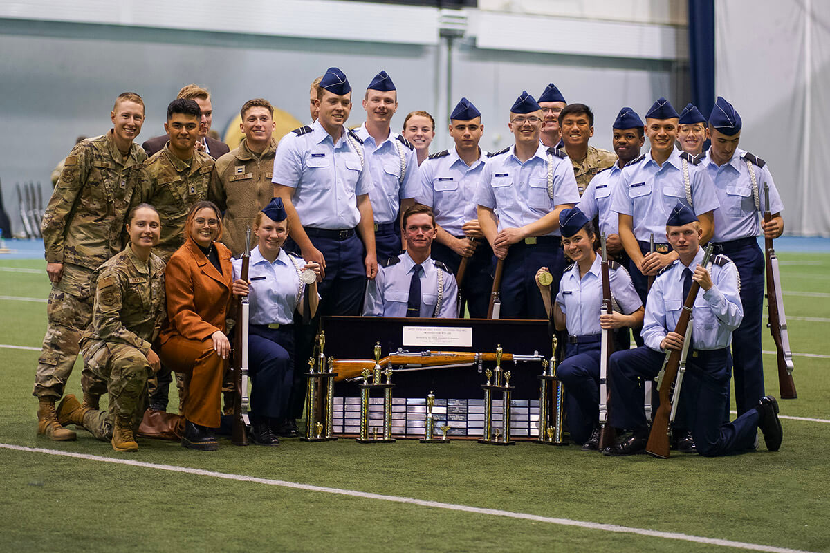 Embry RIddle Aeronautical University AFROTC  Armed Sweepstakes Event Winner