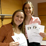 image of Cadets receiving certificates for competing in Forensics