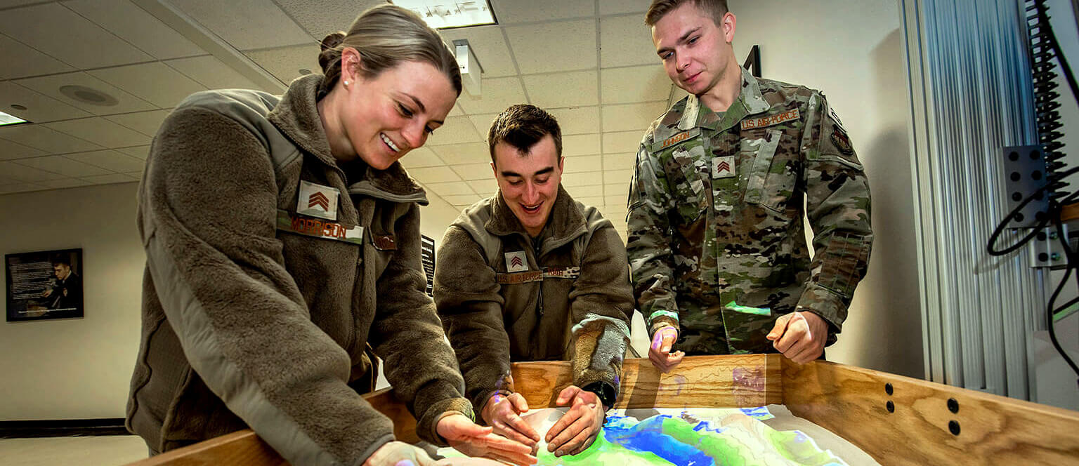 Geospatial Science cadets