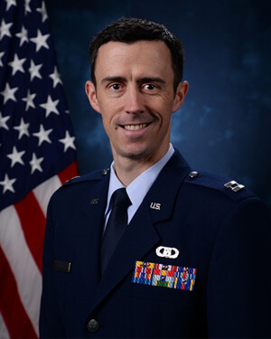 Official photo of Captain Gibbons