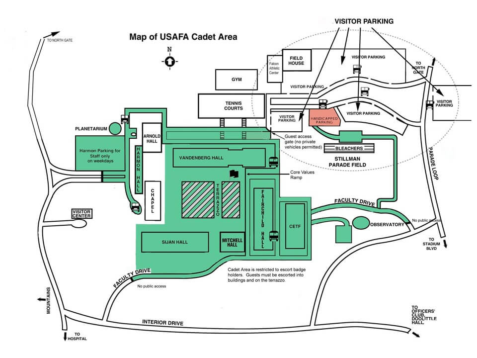 Image showing parking for the graduation parade.