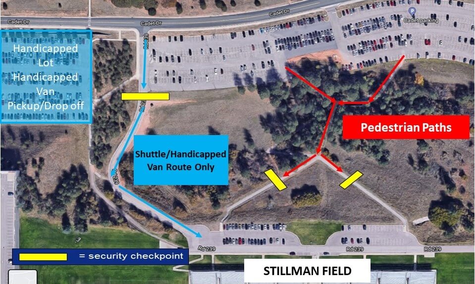 Image showing access to Stillman Field.
