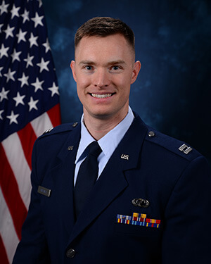 Official photo of Captain Haefner (DFP).