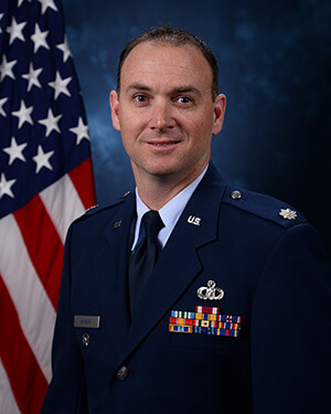 Official photo of Lt Col Homan (DFP)