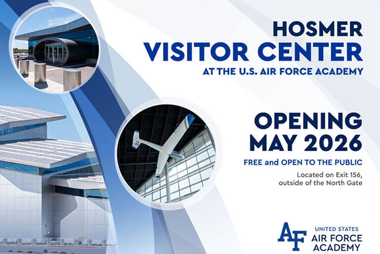 Hosmer Visitor Center at the U.S. Air Force Academy.