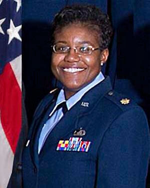 Official photo of Major Jadonna Brewton