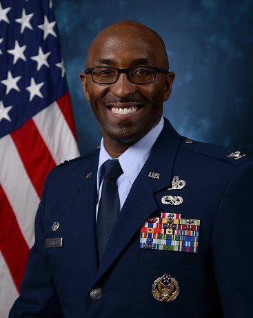 Official photo of Col. Johnson (10 MSG)