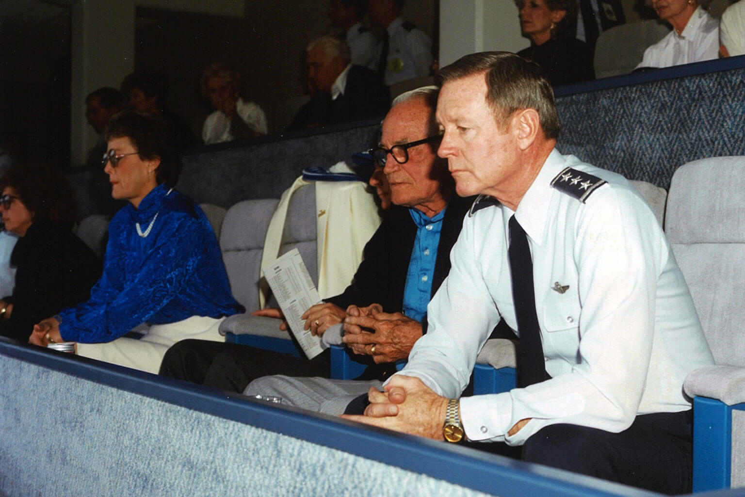 Retired Lt. Gen. Charles R. Hamm, the 11th Superintendent of the U.S. Air Force Academy. Hamm helped shape generations of cadets during a pivotal period in Air Force history.