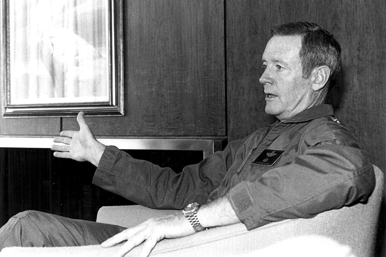 Retired Lt. Gen. Charles R. Hamm, the 11th Superintendent of the U.S. Air Force Academy. Hamm helped shape generations of cadets during a pivotal period in Air Force history.