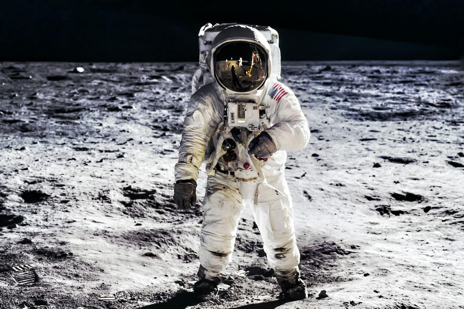 space exploration astronaut on moon