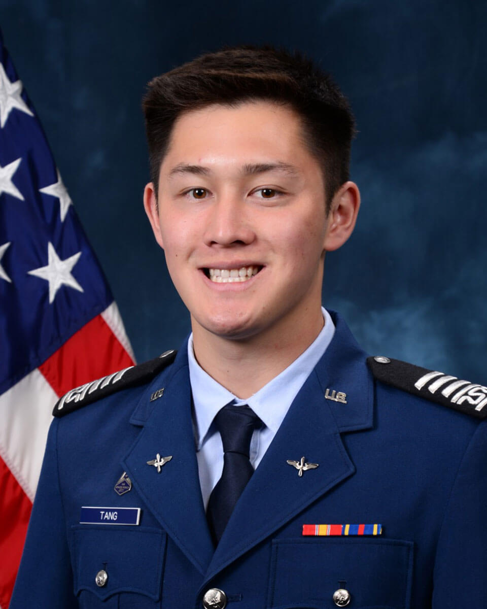 U.S. Air Force Academy Cadet 1st Class Mark Tang, a member of the Class of 2026, has been awarded the highly competitive Marshall Scholarship, a prestigious honor that provides full funding for two years of postgraduate study in the United Kingdom.
