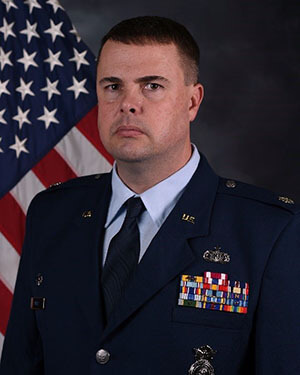 Official photo of Lt Col Mays (CCLD)