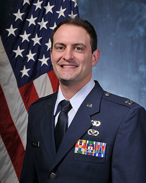 Official photo of Captain James Miller