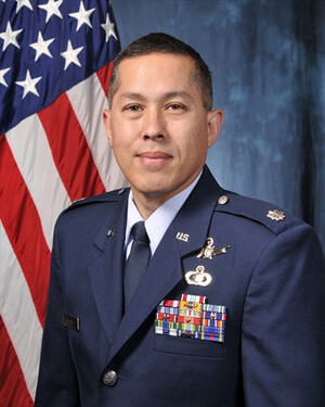 Official photo of Lt Col Mulcey