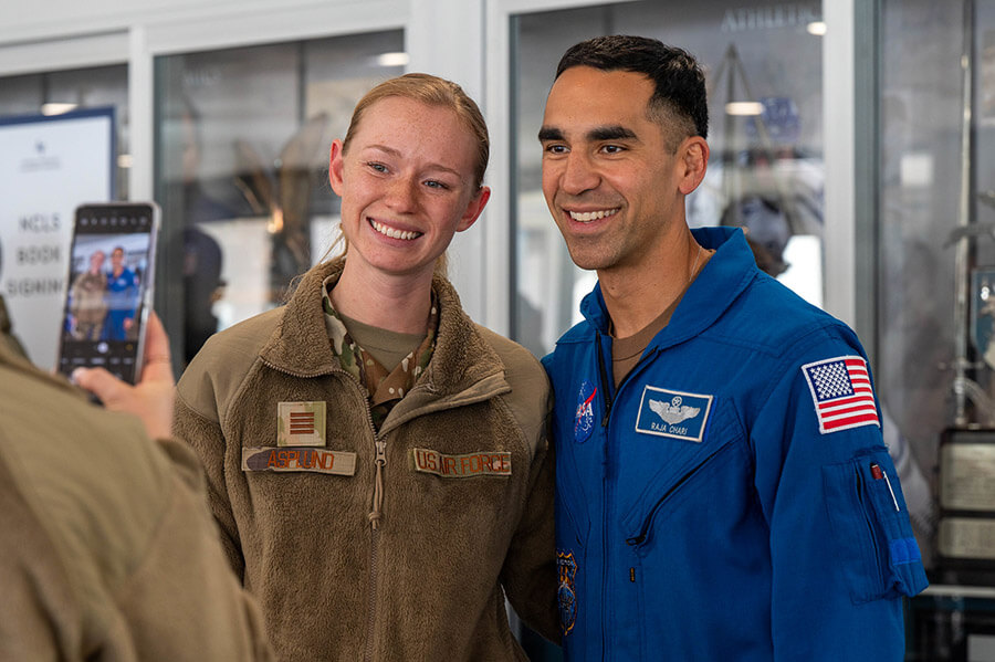 NCLS 2023 astronaut with cadet