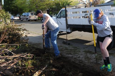 Habitat for Humanity Cadets Give Up Spring Break