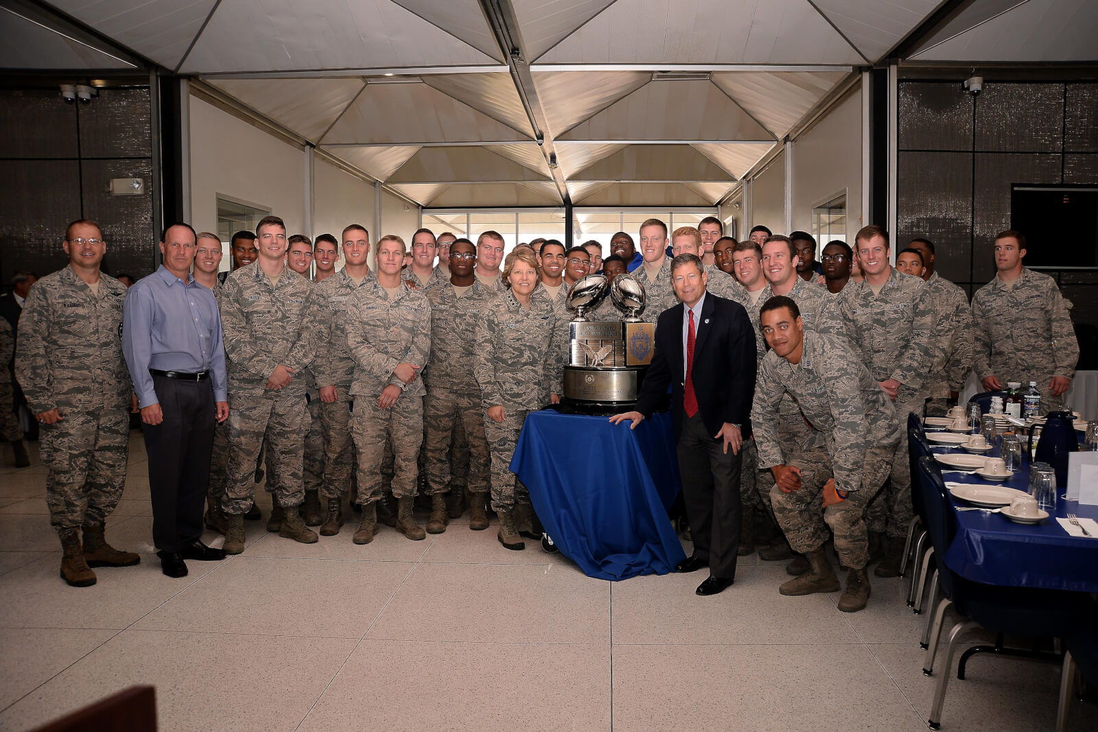 Commander-in-Chief’s Trophy Returns to Academy