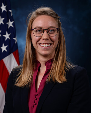 Official photo of Dr. Benson (DFEG)