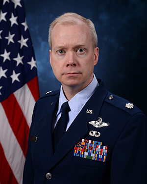 Official photo of Lt Col Meier (DFP)